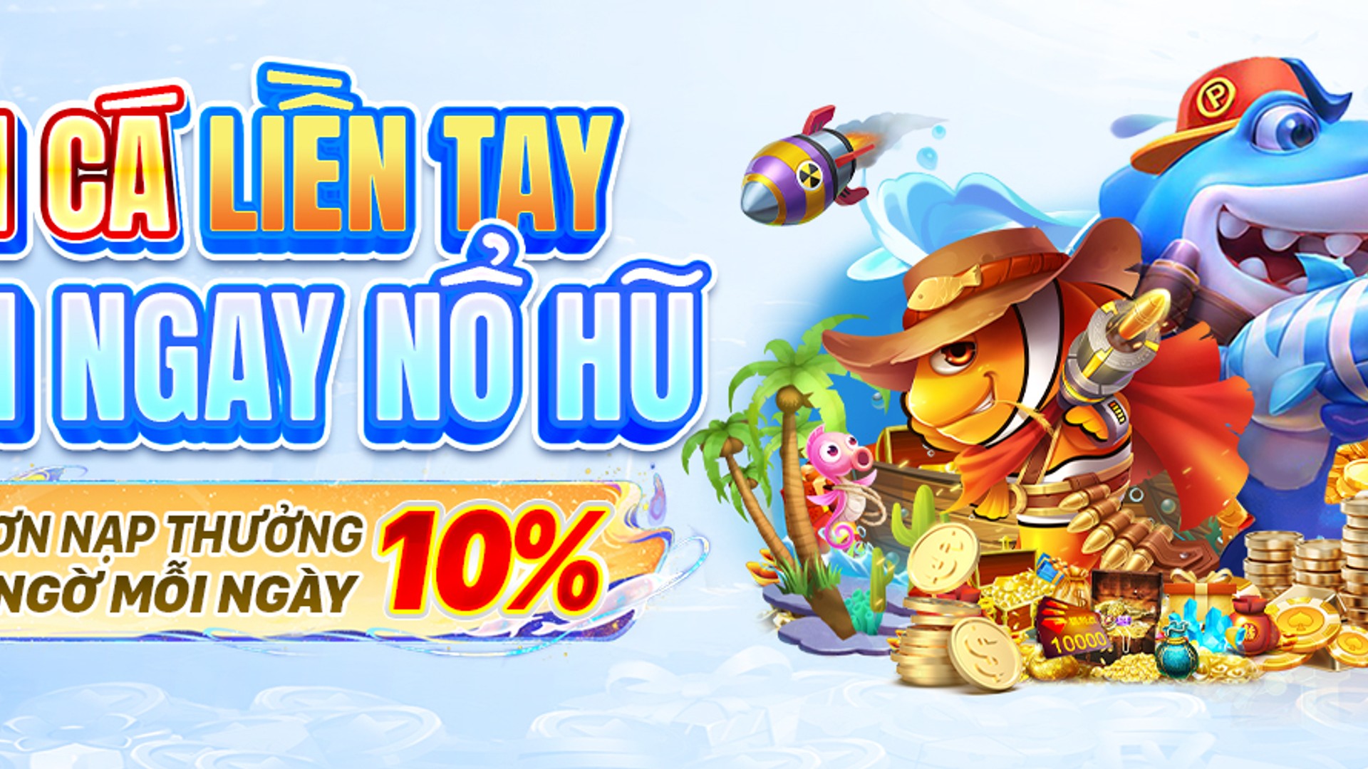 Hình ảnh đại dương Bắn Cá sống động tại Sumvip Club